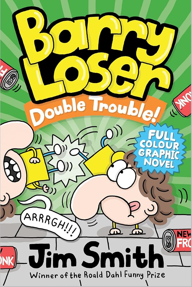 Double Trouble!: Super funny, full colour short comic stories – perfect for fans of Bunny vs Monkey (Barry Loser) cover image