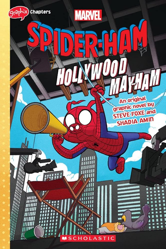 Spider-Ham: Hollywood May-Ham (Spider-ham: Marvel Graphix Chapters) cover image