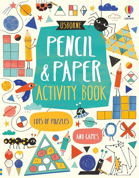 Pencil and Paper Activity Book: 1 cover image