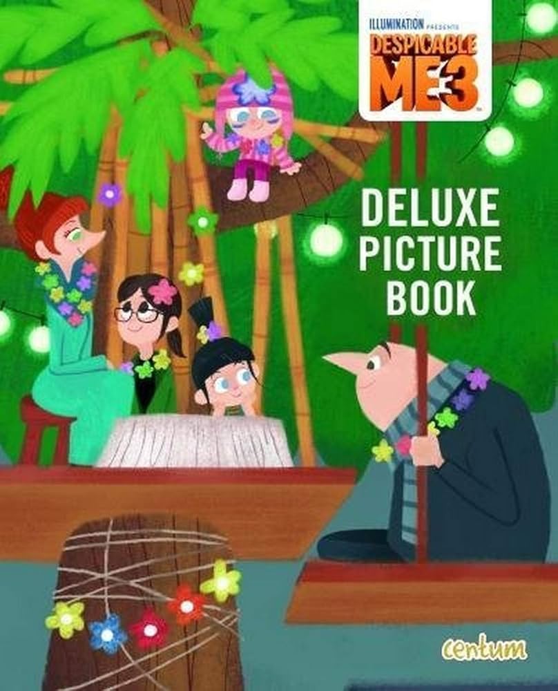 Despicable Me 3 Deluxe Picture Book cover image